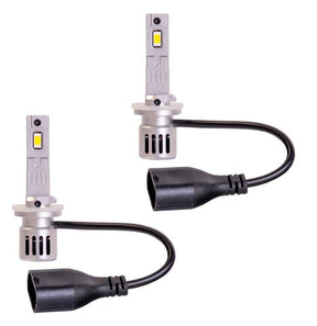 H27 LED koplamp set, 880/881, daglichtwit 6000K, actieve koeling, 35W, 2000 lm per lamp, 12V, 2 stuks