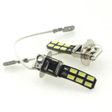 H3 autolamp 2 stuks | 12 - SMD LED daglichtwit 6000K | 4W - 12V - LEDPLANET.NL