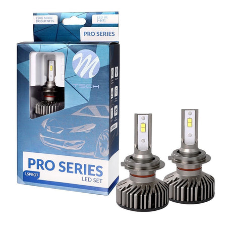 H7 koplamp set - CAN - BUS - daglichtwit 5700K - 40 Watt & 5200 Lm/stuk | 12VDC - actieve koeling - LEDPLANET.NL