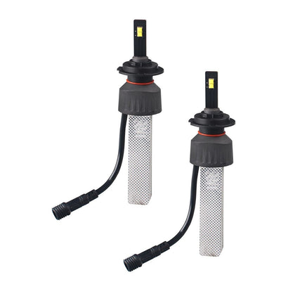 Kit de phares H7 - blanc lumière du jour 5700 K - 40 watts et 5200 lm/pièce | 12 V et 24 V CC - refroidissement passif - LEDPLANET.NL