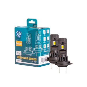 Kit de phares H7 blanc lumière du jour 6000K - 35 Watt et 2000 Lm/pièce | 12V CC - refroidissement actif