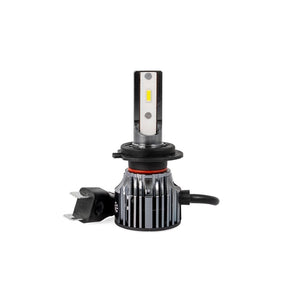 Kit de phares H7 blanc lumière du jour 6500K - 50 watts et 5000 lm/pièce | 12V et 24V CC - refroidissement actif