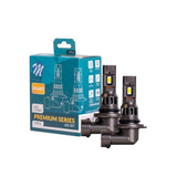 HB4 9006 koplamp set daglichtwit 6000K - 35 Watt & 2000 Lm/stuk | 12VDC - actieve koeling - LEDPLANET.NL