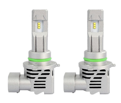 Kit de phares HB4 9006 blanc lumière du jour 6500 K – 50 watts et 5 000 lm/pièce | 12 V et 24 V CC – refroidissement actif – LEDPLANET.NL