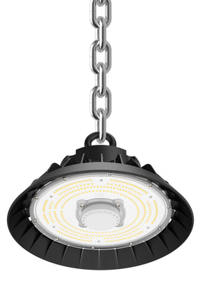 UFO LED high bay lamp, Bewegingssensor, 0-10V Dimbaar, IP65