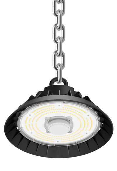 UFO LED high bay lamp, Bewegingssensor, 0-10V Dimbaar, IP65