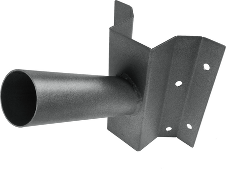 Blls muursteun voor highbay-high-bay-hanglamp-ledplanetnl, zwart, met bevestigingsplaat en buis