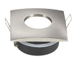 Inbouwframe 84mm x 84mm | vierkante inbouwspot rvs | boorgat Ø 75 mm - LEDPLANET.NL