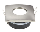 Inbouwframe 84mm x 84mm | vierkante inbouwspot rvs | boorgat Ø 75 mm - LEDPLANET.NL