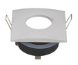 Inbouwframe 84mm x 84mm | vierkante inbouwspot wit | boorgat Ø 75 mm - LEDPLANET.NL
