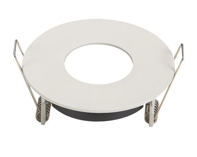 Inbouwframe Γ 88mm, ronde inbouwspot wit, boorgat Γ 75 mm