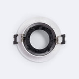 Inbouwframe Ø 90 mm | conische kantelbare inbouwspot zwart/wit | boorgat Ø 70 mm - LEDPLANET.NL