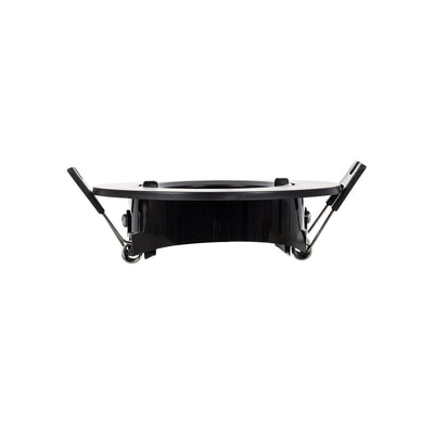Cadre d’encastrement Ø 90 mm | spot encastrable orientable noir | diamètre de perçage Ø 70 mm - LEDPLANET.NL