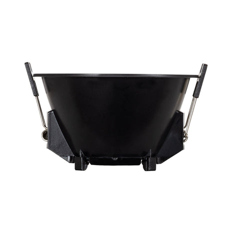 Inbouwframe Ø 93 mm | conische inbouwspot zwart | boorgat Ø 85 mm - LEDPLANET.NL
