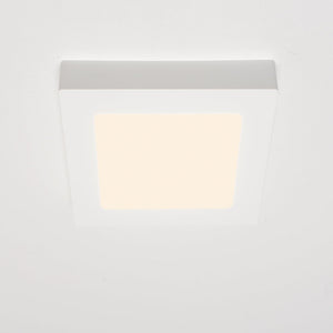 LED's Light LED Inbouwspot vierkant 15 cm - Dimbaar - Inbouw en opbouw - 1200 lm