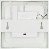 LED's Light LED Inbouwspot vierkant 15 cm - Dimbaar - Inbouw en opbouw - 1200 lm