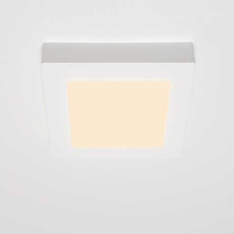 Spot LED encastrable carré LED's Light 15 cm - Variable - Encastrable et en saillie - 1200 lm