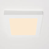 Inbouw/Opbouw LED Plafondlamp CCT Ø 20 cm vierkant - Dimbaar - warm en koud wit