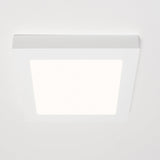 Inbouw/Opbouw LED Plafondlamp CCT Ø 20 cm vierkant - Dimbaar - warm en koud wit