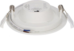 Spot LED encastrable Ø10cm - 500 lumens - 6W - Variable - Blanc chaud réglable 3000K / Blanc froid 4000K / Blanc lumière du jour 6000K - Encastrable et en saillie - IP44