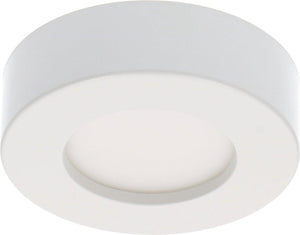 Spot LED encastrable Ø10cm - 500 lumens - 6W - Variable - Blanc chaud réglable 3000K / Blanc froid 4000K / Blanc lumière du jour 6000K - Encastrable et en saillie - IP44