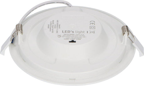 Spot LED encastrable 1200 lumens – 12 W – Blanc froid 4000 K – Dimmable – Température de couleur sélectionnable – IP44 – Blanc
