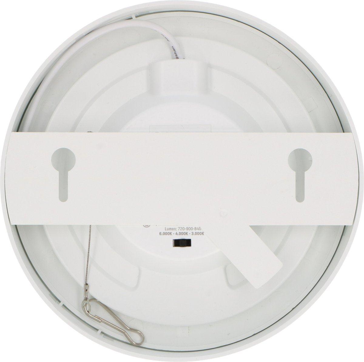 LED Inbouwspot 1200 Lumen - 12W - Koelwit 4000K - Dimbaar - Selecteerbare kleurtemperatuur - IP44 - Wit
