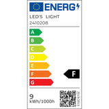 LED T5 balk koelwit 4000K - 60cm 900 lumen - koppelbaar - voor kasten en keukens