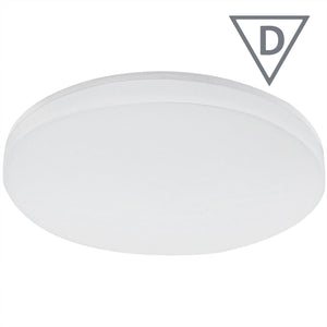 Industrial Waterdichte LED Plafondlamp ø 33 cm - Voor Binnen & Buiten - Koel wit