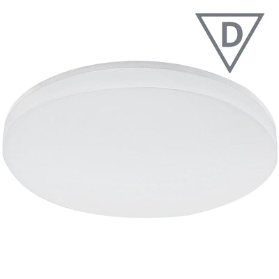 Industrial Waterdichte LED Plafondlamp ø 33 cm - Voor Binnen & Buiten - Koel wit
