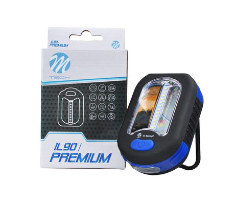 Lampe d’inspection M-TECH à conception magnétique et lumière LED puissante pour une utilisation polyvalente