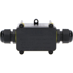 Boîte de jonction étanche IP68 - I-Connector - pour câbles de 4-12mm - noire