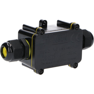 Boîte de jonction étanche IP68 - I-Connector - pour câbles de 4-12mm - noire