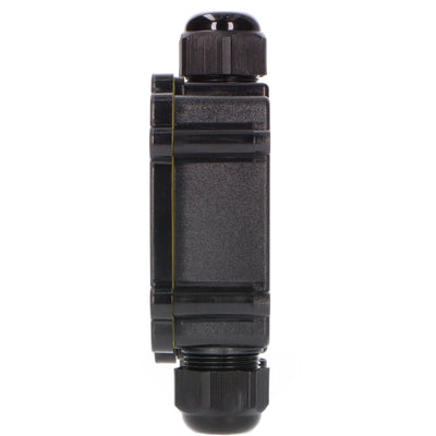 Waterdichte Kabeldoos IP68 - T-Connector - Voor Kabels 4-14mm - Zwart