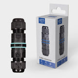 Waterdichte Kabelverbinder IP68 - I-Connector - Voor Kabels 5-10mm - Zwart