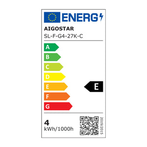 E14 Kogellamp G45 - 470 Lumen - 2700K - 4W - 2 stuks