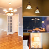Kogellamp E14 dimbaar flame warmwit | G45 LED 4W~400Lm=38W halogeen verlichting | amber glas - 2200K - LEDPLANET.NL
