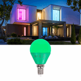 Kogellamp E14 groen | kleine fitting LED lamp 4W=30W gloeilamp | 230V - LEDPLANET.NL