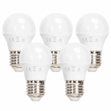 Aigostar LED voordeelverpakkingen met kogellamp grote fitting; 6500K; E27, energiebesparend en helder licht