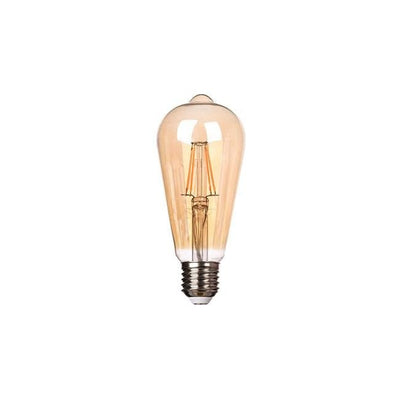 Ampoule à filament E27 - à intensité variable en 3 étapes - ST64 LED 6W~60W éclairage traditionnel - blanc chaud 2700K - LEDPLANET.NL