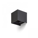 LED's Light Kubus LED Wandlamp buiten - 2 lichts - Dimbaar en instelbare lichtkleur - IP65 Waterdicht - Zwart