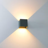 LED's Light Kubus LED Wandlamp voor buiten - Omhoog&Omlaag licht - IP65 - Antraciet