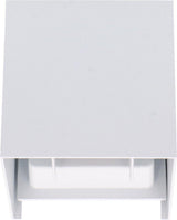 LED's Light Kubus LED Wandlamp voor buiten - Omhoog&Omlaag licht - IP65 - Wit