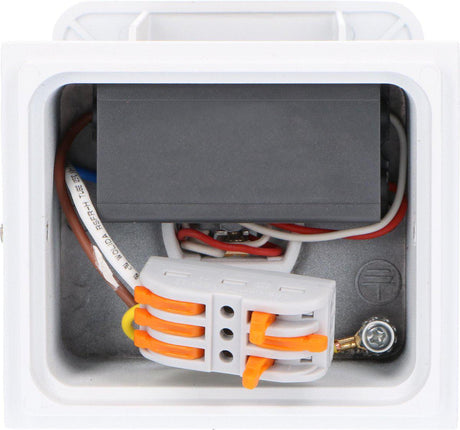 Applique murale LED extérieure cubique LED's Light - Éclairage vers le haut et vers le bas - IP65 - Blanc