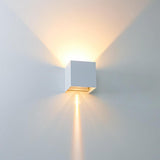 LED's Light Kubus LED Wandlamp voor buiten - Omhoog&Omlaag licht - IP65 - Wit