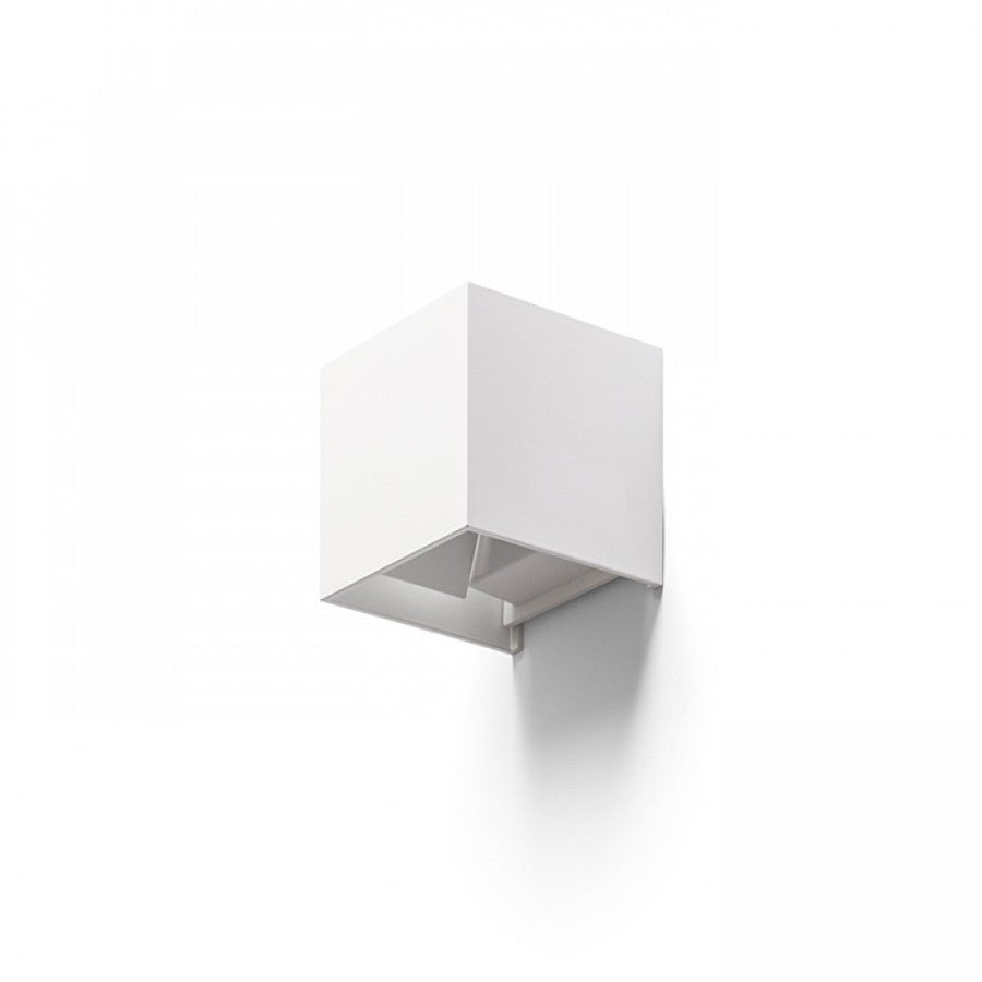LED's Light Kubus LED Wandlamp voor buiten - Omhoog&Omlaag licht - IP65 - Wit