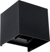LED's Light Kubus LED Wandlamp voor buiten - Omhoog&Omlaag licht - IP65 - Zwart