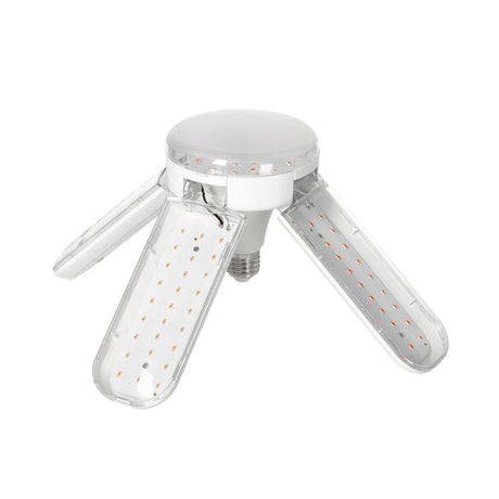 Kweeklamp LED met opklapbare armen, 2000 lumen, 3000K, geschikt voor binnengebruik