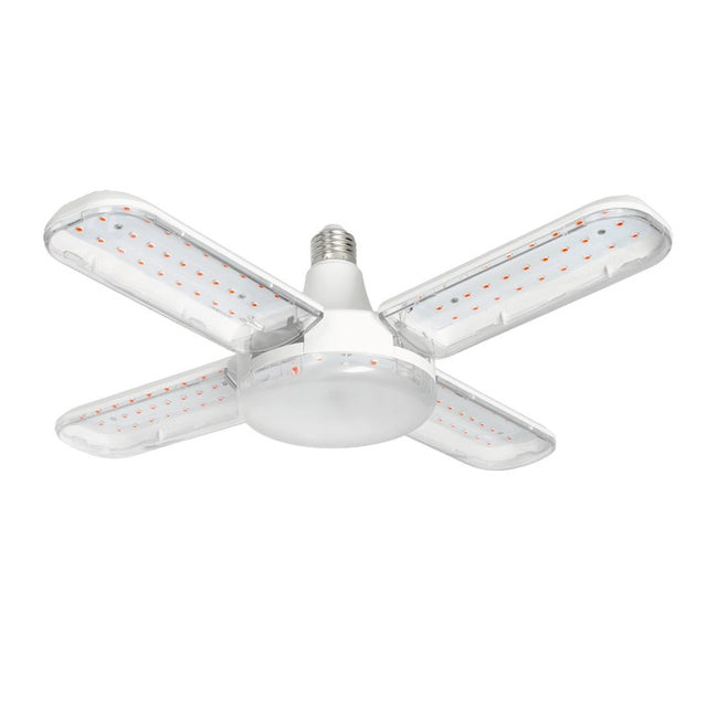 LED Kweeklamp E27 40W 1400lm, Groei & Bloei, 5 Koppen (4 Instelbaar), 120°, IP20, 230V