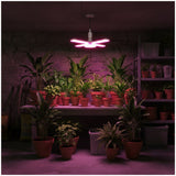 LED Kweeklamp E27 40W 1400lm, Groei & Bloei, 5 Koppen (4 Instelbaar)